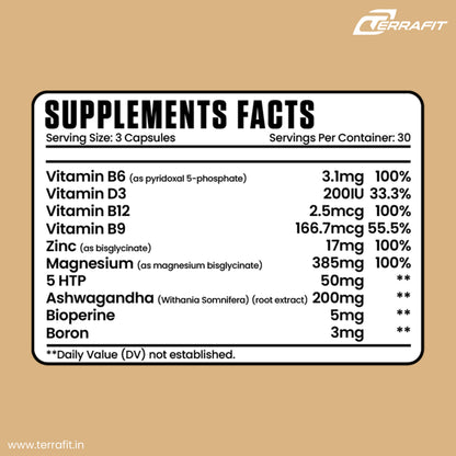 Terrafit ZMA Supplement